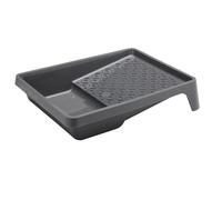 Nespoli Bac à peinture 23061180 plat 1,5 L pour rouleau 180 mm Polypropylène Gris