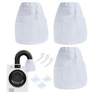 Bac À Peluches Pour Sèche-Linge Kit Collecte Réutilisable Seau-Boîte | Filtre pour sèche-linge Accessoires De Boîte Intérieure Capturant