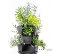 Bac à plantes en cascade - Jardinière à 3 niveaux - Triple bac à plantes - Design vertical