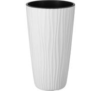 Bac à plantes haut Verdenia Sahara 35 x 60 cm blanc