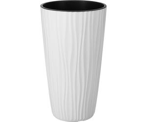 Bac à plantes haut Verdenia Sahara 35 x 60 cm blanc