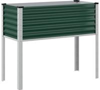 vidaXL Jardinière Vert 100x45x90 cm Acier