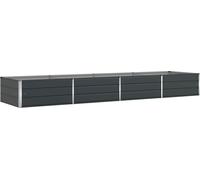 Jardinière - VIDAXL - VidaXL Jardinière - 195 x 100 x 45 cm - Acier galvanisé - Anthracite