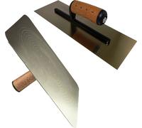 Bac à spatuler Hawk 33x33cm+celle à lisser 295mm pour spatuler lisser CONTOO Set