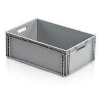 Bac alimentaire - caisse alimentaire Gsg24 - 3866 - Boîte de transport et de stockage PP 1/4 EUR 600x400x220mm