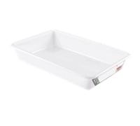 Bac alimentaire plat avec étiquette HACCP 8 litres - Blanc