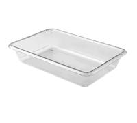 Bac alimentaire plat transparent 3 l 5 l ou 8 litres - 5 Litres