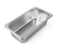 Bac Buffet en Acier Inoxydable Épais, Rectangulaire, Argenté | Base Stable, Nettoyage Simple, Usage Pratique, Structure Robuste pour Cantines, Hôtels et Restauration