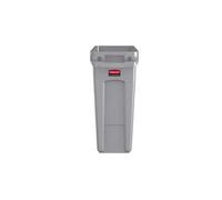 Bac Collecteur de déchets pour professionnels 60 litres Slim Jim - Gris