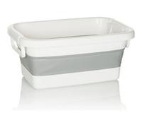 Bac / conteneur pliable CLEAN SILW plastique gris/blanc hjh OFFICE Gris/Blanc G