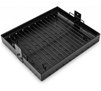 Bac coulissant en acier pour charbon de bois, de 38 à 71 cm, universel pour barbecues au charbon de bois