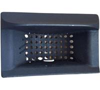 Bac d'ambiance en fonte - 80 cm - noir - d'une seule pièce