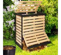 IDMarket - Bac de compostage en Bois 360L