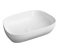 Bac de comptoir VitrA Options 5993B403-0016 62,5 x 42,5 cm, TV, sans trou pour trop-plein/robinet, blanc VC