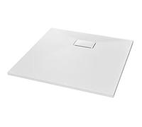 vidaXL Receveur de douche SMC blanc 90×90 cm