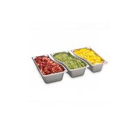 Bac de Présentation Extérieur pour Buffet GN 1/3 - H 65 à 100 mm - - 65 mm250 cl