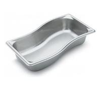 Bac de Présentation Intérieur pour Buffet GN 1/3 - H 65 à 100 mm - Pujadas - 100 mm250 cl inox G