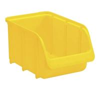 Hünersdorff Bac de rangement Alutec 673200 – 3 l PP 240 x 145 x 125 mm Jaune 1 pc