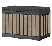 Bac de rangement de jardin KETER Kentwood 190 L - 57 x 82,3 x 45 cm - ashwood / frêne