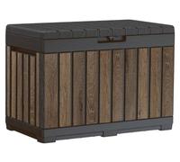 Bac de rangement de jardin KETER Kentwood 190 L - 57 x 82,3 x 45 cm - noyer