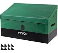 Bac de rangement d'extérieur - Résistant aux intempéries - Imperméable - Capacité de 550 litres - Vert