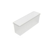 Bac de rangement en plastique pour placards et dressings Quartz EMUCA