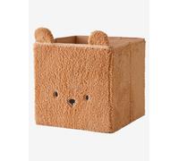 Bac de rangement en sherpa Ourson camel TU