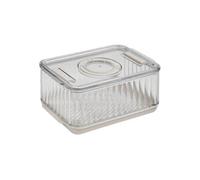 - Bac de Rangement Frigo Dateur "Streaks" 12x18cm Transparent