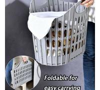 Bac de rangement pour linge pliable et mural à poches multiples, design carré en polypropylène, convient pour la maison et la salle de bain, panier à linge pliable, rangement et organisation du linge,