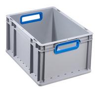Bac de rangement ProfiPlus EuroBox 422, gris/bleu