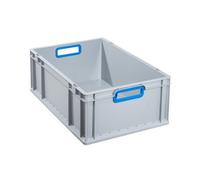 Bac de rangement ProfiPlus EuroBox 622, gris/bleu
