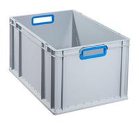 Bac de rangement ProfiPlus EuroBox 632, gris/bleu