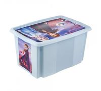 Bac de rangement Reine des Neiges avec couvercle - 45 Litres