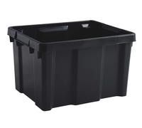 Bac de rangement renforcé gris 30L 433X342X263mm EDA - 17735