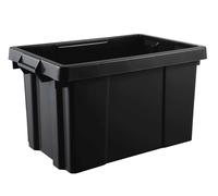 Bac de rangement renforcé gris 54L 600x392x334mm EDA - 17755