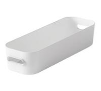 Bac de rangement Salle de Bain Blanc 1,32 litres