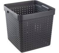 Grand Panier de rangement en plastique XL - Bleu