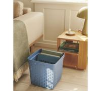 Bac de rangement SEOUL BASKET XL, PP, bleu