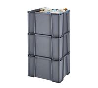 Bac de rangement - SUNDIS - MASTER BOX - 45L - Plastique recy ris