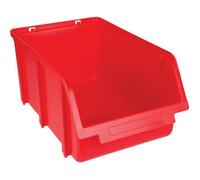 Bac de rangement - TOOD - Rouge - 33 x 20,5 x 14 cm - Plastique - Non personnalisable