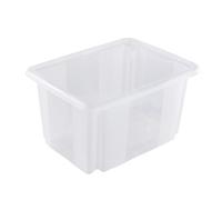 Bac de rangement transparent 15 litres emil Keeeper