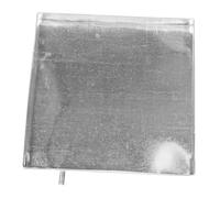 Bac de Récupération Climatiseur Extérieur, Drainage, 0,59 Po, 1 Pièce | Plastique Galvanisé Argenté, Bord Relevé, Sortie Prépercée, Balcon Maison, Protège Façade