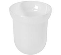 Bac de récupération de rechange Bravat 119201 pour WC, en verre dépoli