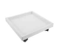 Bac de Récupération Roulant pour Humidificateur, 36cm, Plastique | Base à Roulettes Intégrée, Bord Relevé, Contrôle de Condensation, pour Déshumidificateurs et Climatiseurs