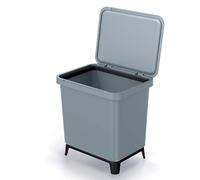 Bac de recyclage carré 30L gris KEDEN