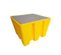 Bac de Rétention jaune 1100 l pour cuve IBC
