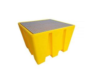 Bac de Rétention jaune 1100 l pour cuve IBC
