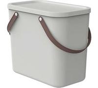 Bac de tri Rotho Albula Conteneur de stockage de 25 litres - blanc Blanc