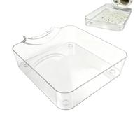 Bac De Vidange Lave-Linge Accessoire Filtre À Peluches Réutilisable | Avec Entonnoir, Bac De Vidange Pour Lave-Linge Frontal Protection Contre Les Odeurs Et Les Taches, Garde Le Sol Propre Et