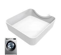 Bac De Vidange Pour Lave-Linge Accessoire Filtre À Peluches Réutilisable | Avec entonnoir pour lave-linge frontal Pour protection évier et sol lors de la lessive, prévention des odeurs et des tach